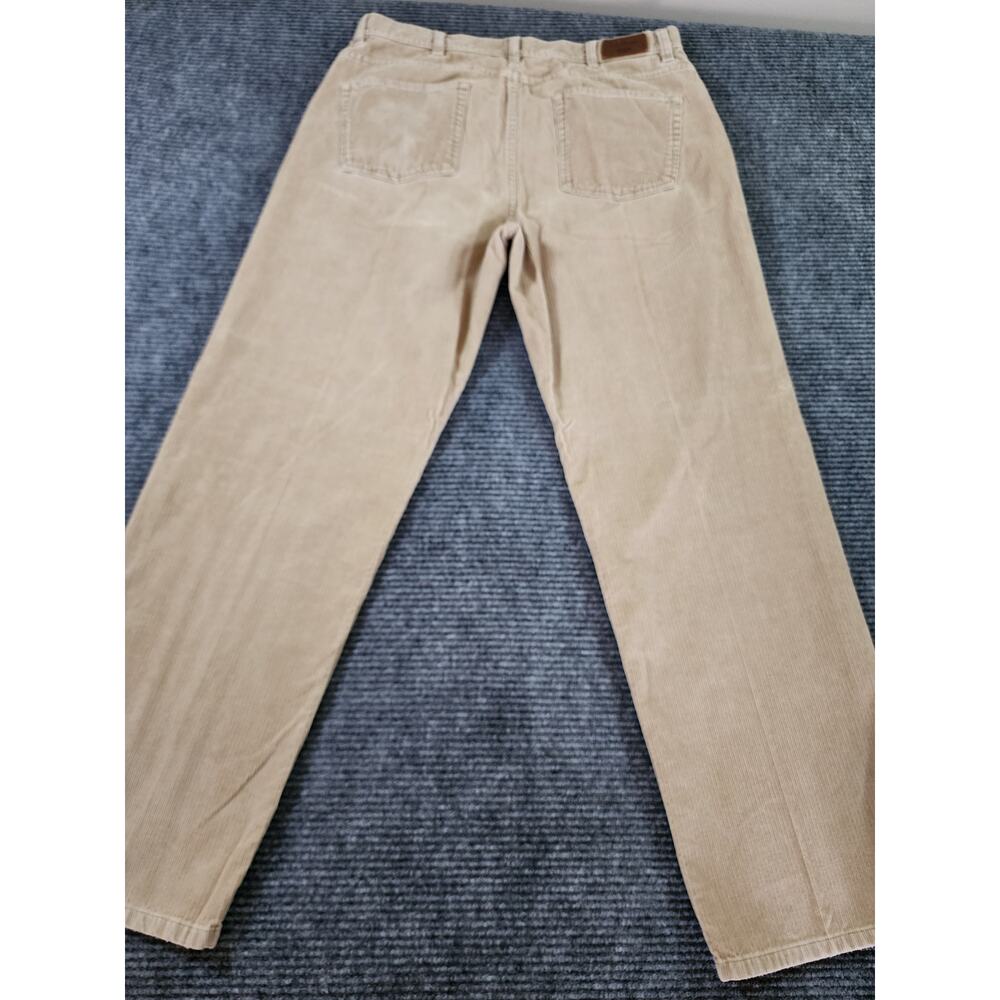 L. L. Bean Men's 36x32 Tan Corduroy Pants Standard Fit 5-Pocket Cotton Casual - Picture 4 of 12